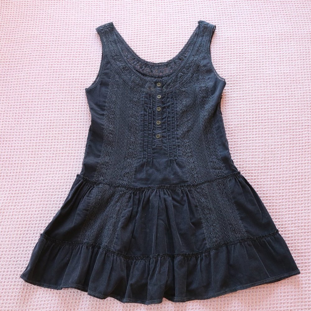 Gorgeous Dark Blue Free People tunic, Size 2